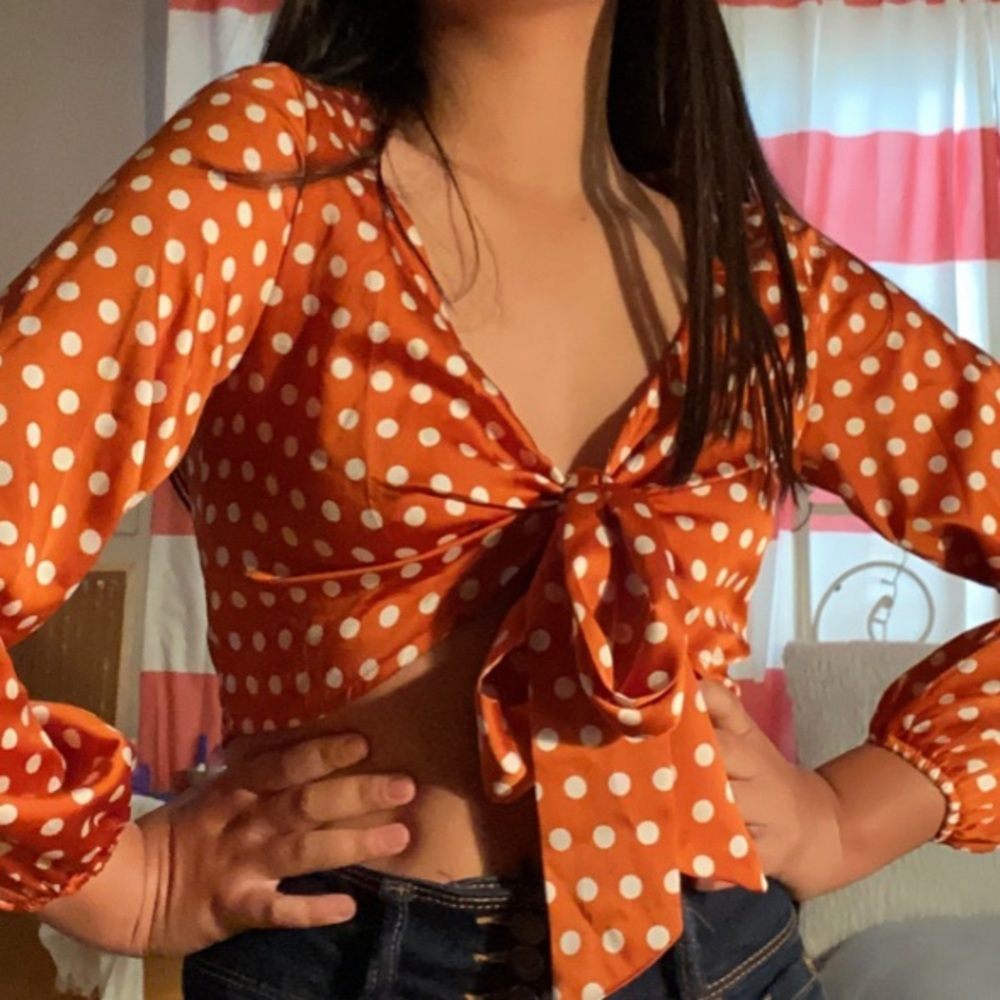 PrettyLittleThings Polka Dot Top